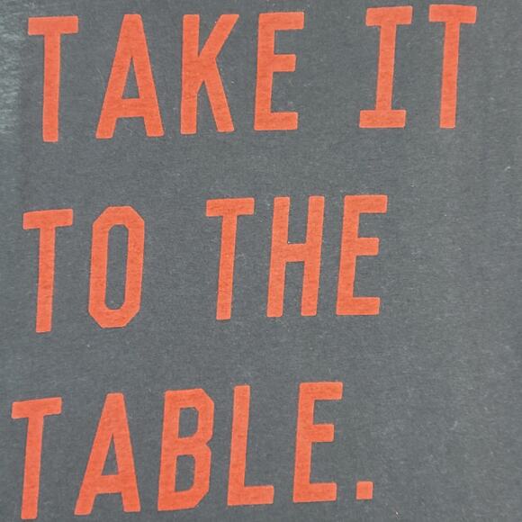 Red Table Talk Tank Top Small Racerback Comfy Workout Casual Black Red - Picture 5 of 6